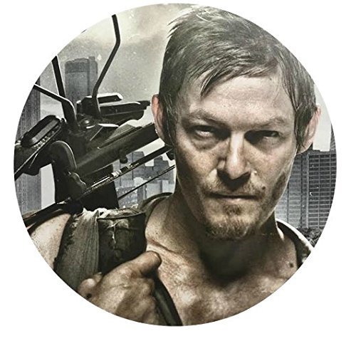 The Walking Dead Daryl TWD Edible Image Photo Cake Topper Sheet Personalized Custom Customized Birthday Party...