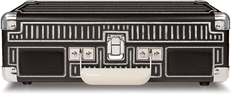 Crosley CR8005D-PI Cruiser Deluxe Portable 3-Speed Turntable with Bluetooth, Pink N29
