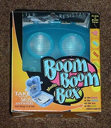 Boom Boom Multi Box for CD, MP3, Radio or Tape Player