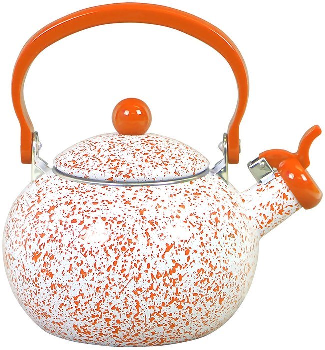 Calypso Basics 36950 Whistling Teakettle, Orange N4
