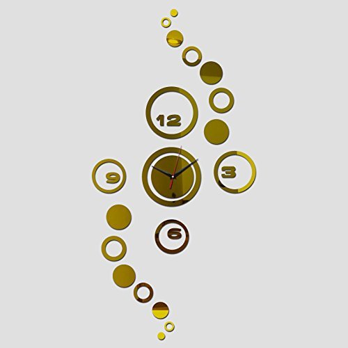 EverTrust(TM) new wall clock reloj de pared diy clocks fashion decorative home decor 3d stickers quartz Watch...