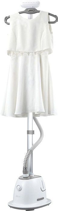 SALAV Professional Series GS60-BJ Wide Bar Garment Steamer with 360 Degrees Swivel Hanger, 1500 W, Gray N20