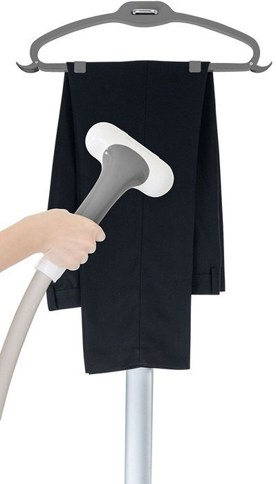 SALAV Professional Series GS60-BJ Wide Bar Garment Steamer with 360 Degrees Swivel Hanger, 1500 W, Gray N21