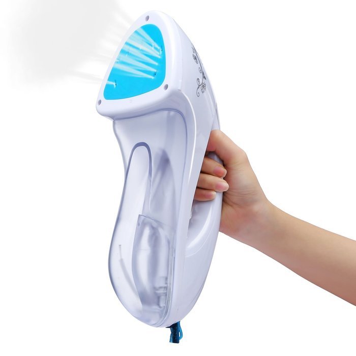 [Upgraded Version]Mini Garment Steamer Portable Fabric Steamer, Electric Steam Iron Brush, Electric Steamer, Automatic... N6