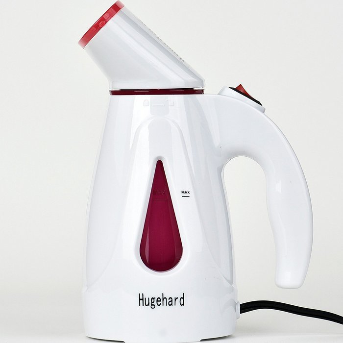 HugeHard Fabric Steamer with 200ML Water Tank, Red N2