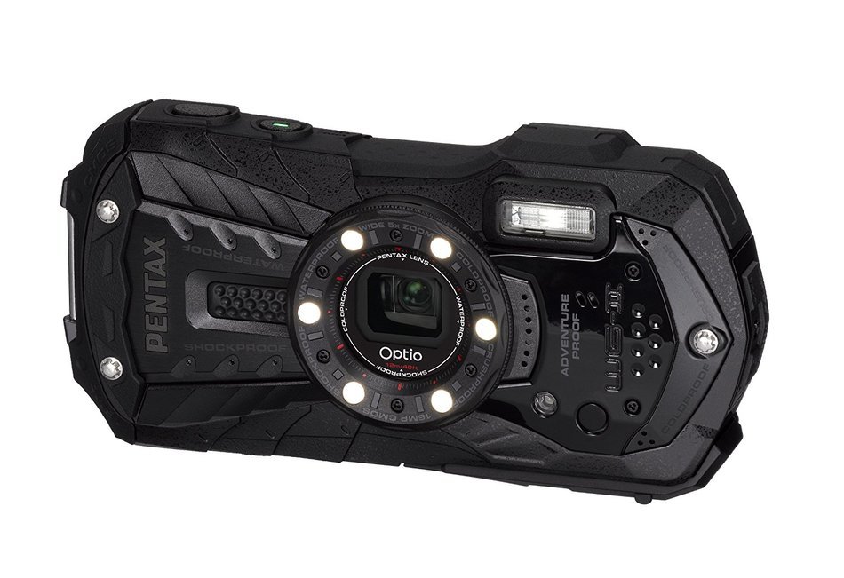 Pentax Optio WG-2 Digital Camera, Black (Discontinued by Manufacturer) N17