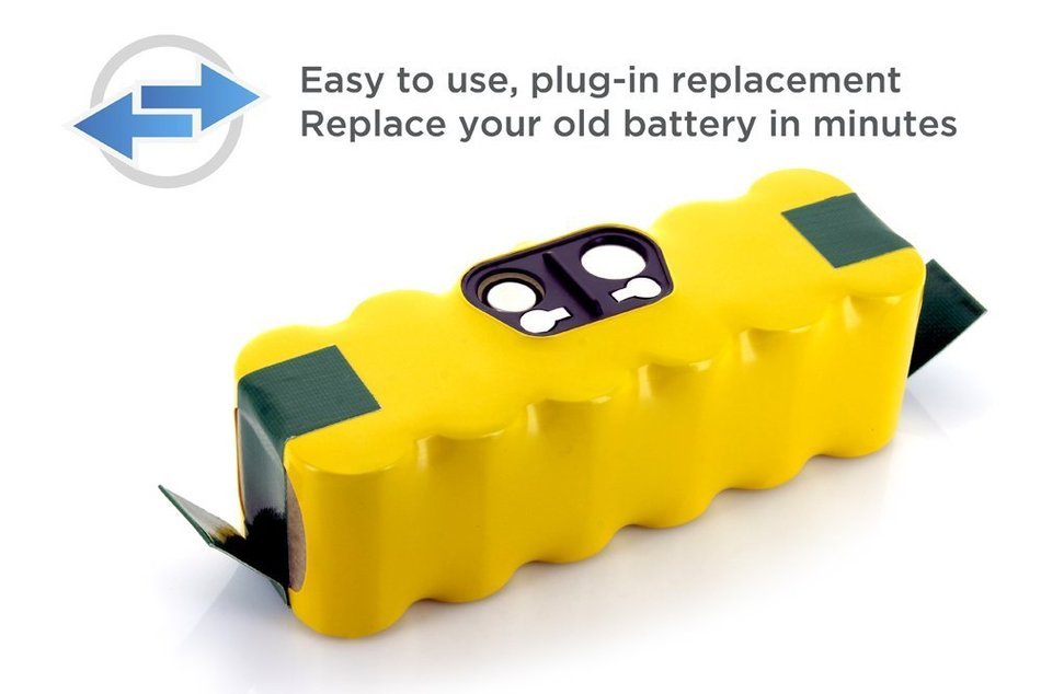 Tenergy Replacement Battery for iRobot R3 500, 600, 700 & 800 series 14.4V APS Battery N16