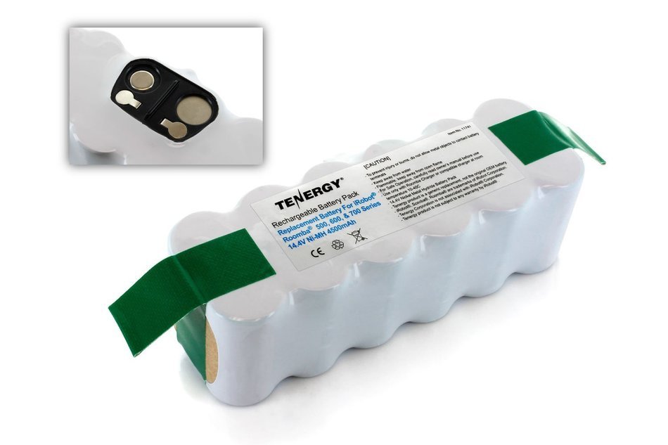 Tenergy Replacement Battery for iRobot R3 500, 600, 700 & 800 series 14.4V APS Battery N18