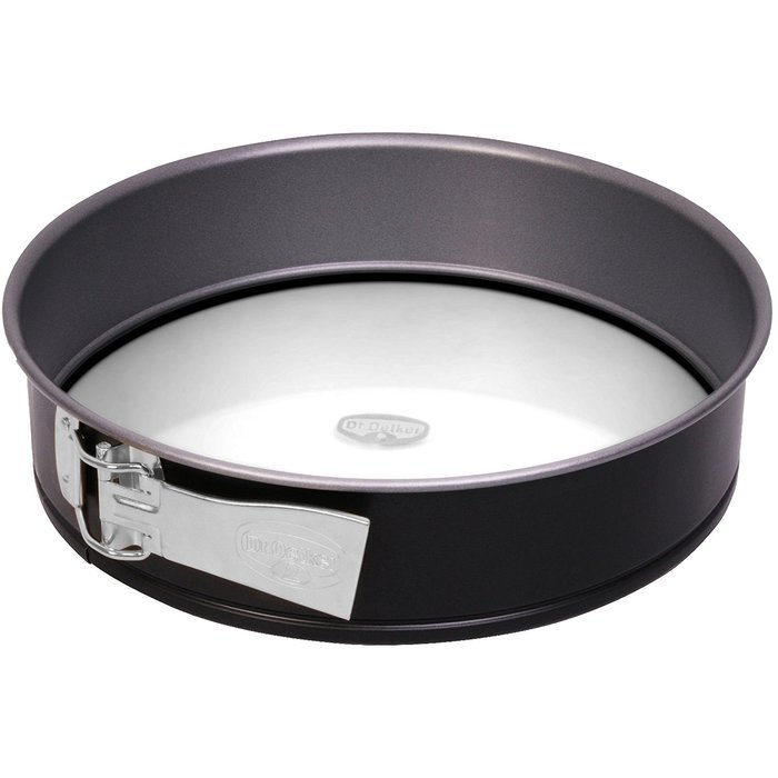 Dr. Oetker 1225 Springform Tin with Glass Base 26 cm