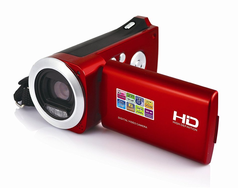 Lightahead&reg; DV series High-Definition HD 720p Digital Camcorder SD/SDHC with 4x Digital Zoom & 2.7" Flipout screen... N3