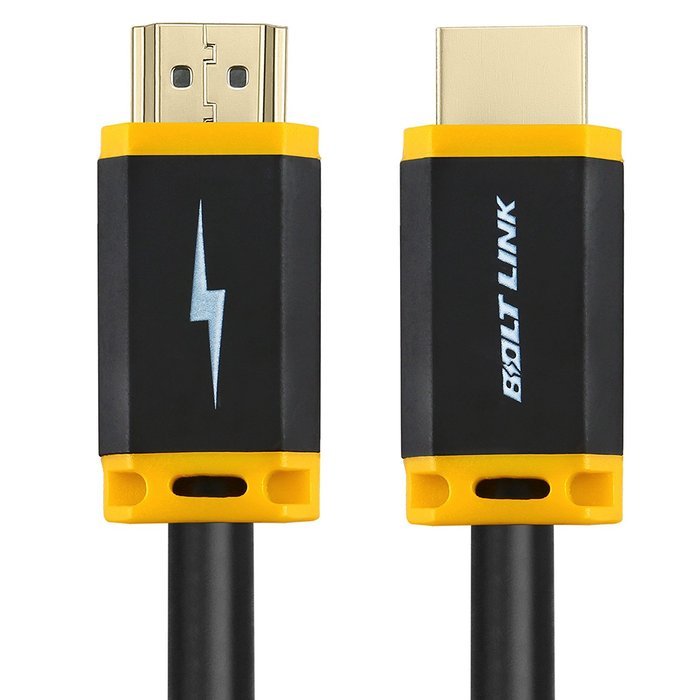 Boltlink High Speed 4K Hdmi Cable 25 feet 7.8m Supports Ethernet 3d 4k 1080p and Audio Return Channel. N10