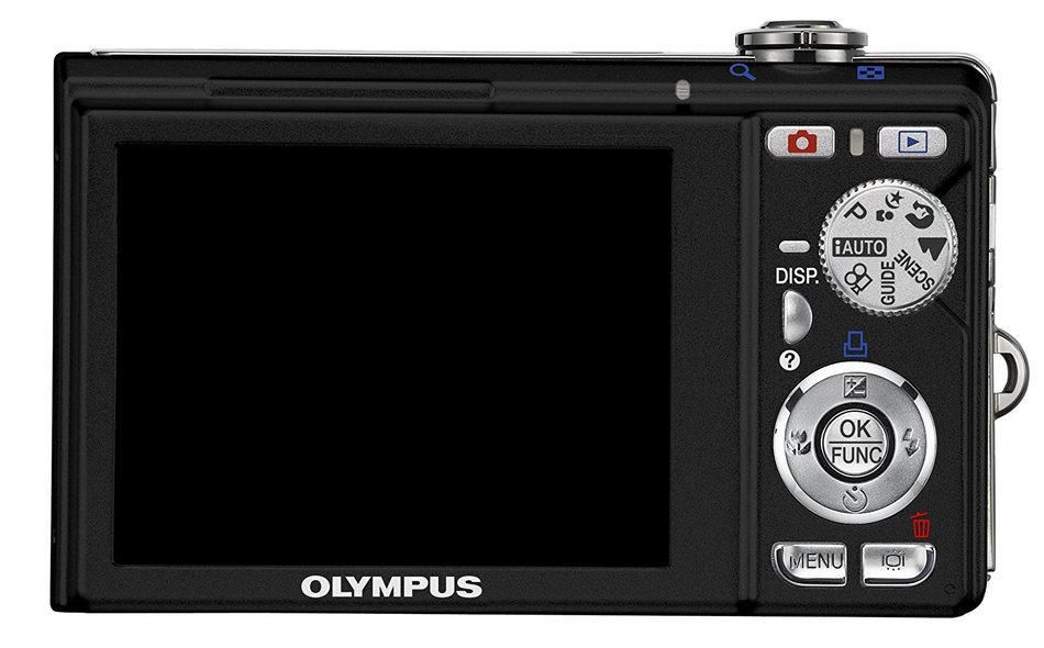 Olympus FE370 8MP Digital Camera with 5x Optical Dual Image Stabilized Zoom (Pink) N11