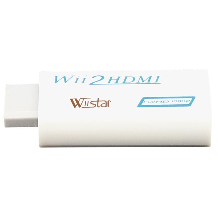 Wiistar Wii to HDMI Converter Output Video Audio Adapter HDMI Converter - Supports All Wii Display Modes to 720P... N5