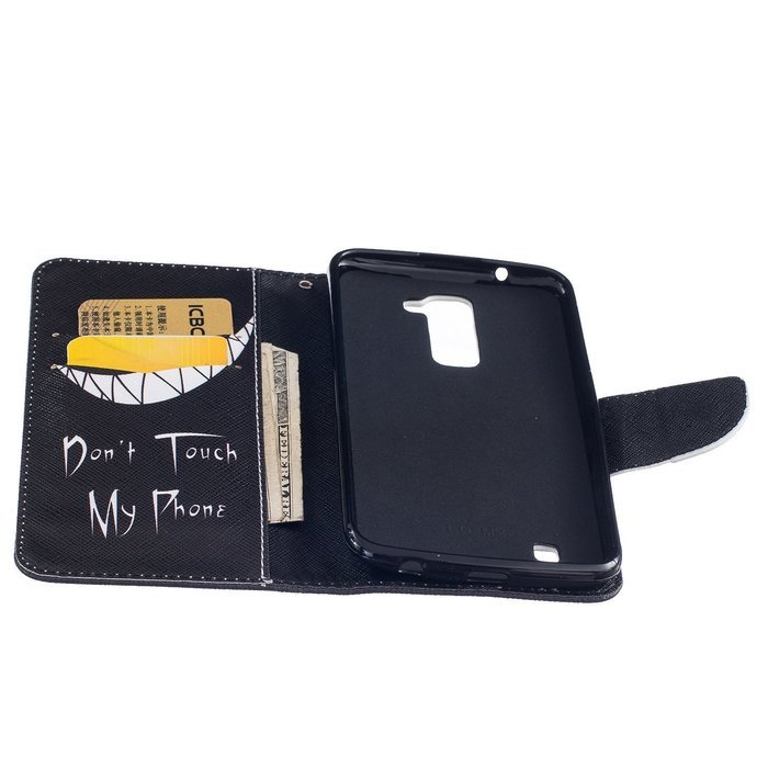 LG K10 Case,LG K10 Cover,ikasus Colorful Painted Premium PU Leather Fold Wallet Pouch Case Flip Stand Credit Card... N28