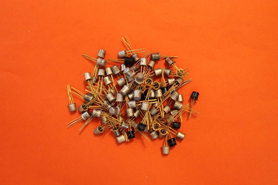 Transistors silicon GOLD KP303J (KP303ZH) analogue 2N3821 USSR 10 pcs