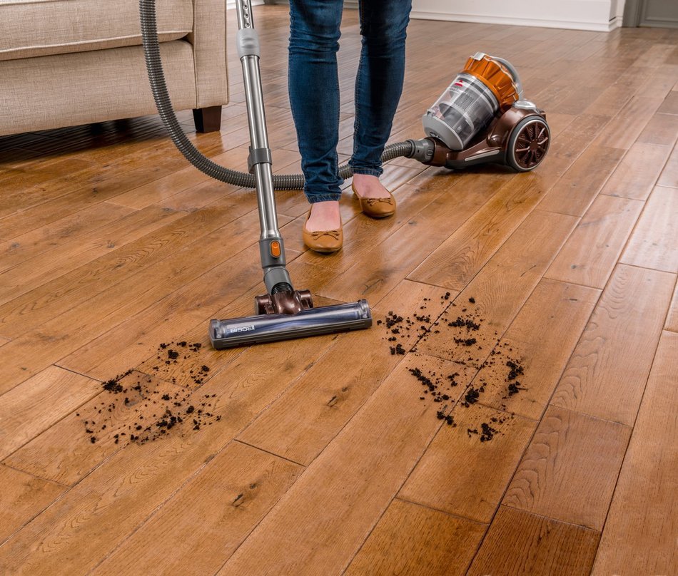 Bissell Hard Floor Expert Multi-Cyclonic Bagless Canister Vacuum, 1547 - Corded N3