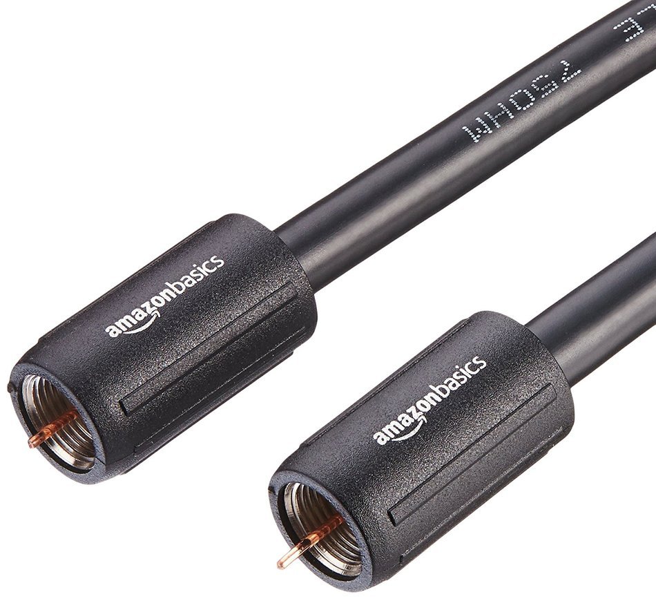 AmazonBasics CL2-Rated Coaxial Cable - 15 Feet N6