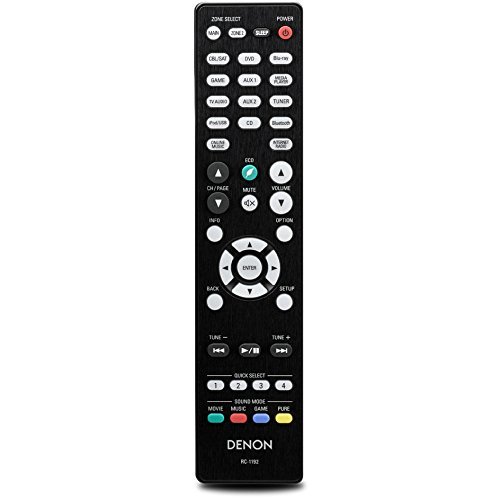 Genuine DENON RC-1192 Audio/Video Receiver Remote Control