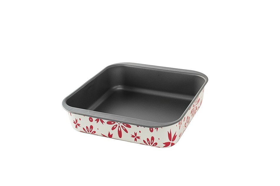 Nordic Ware Patterned Square Cake Pan, 9-inch By 9-inch