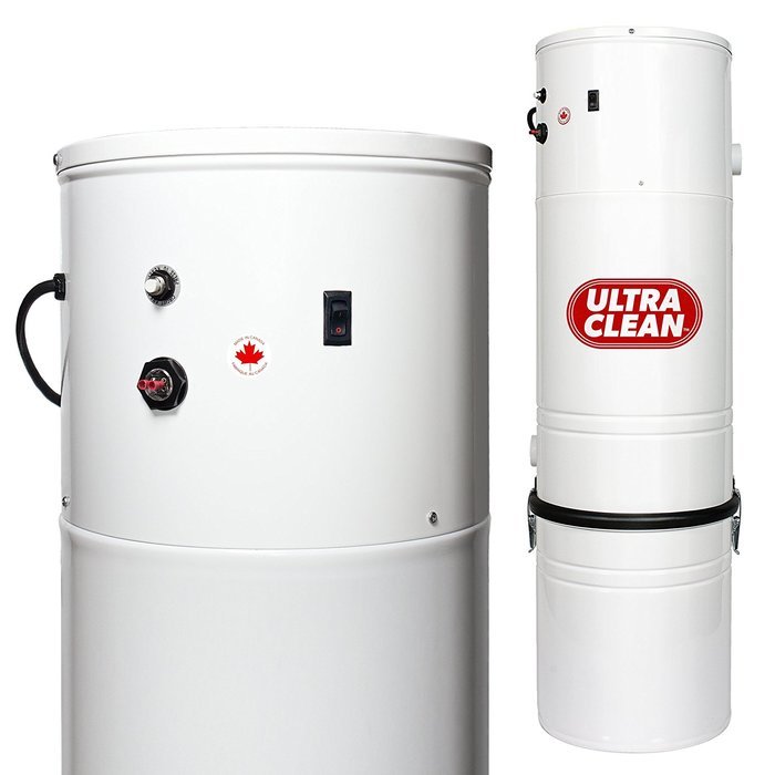 Central Vacuum Ultra Clean Power Unit 7,500 sq. ft. Electric Hose Powerhead Attachments N4