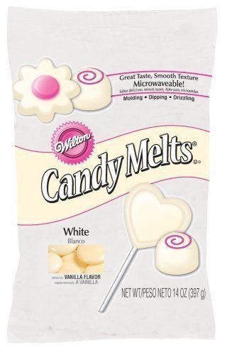 Wilton White Candy Melts For Chocolate Fondue Fountain Cake Pops 14 Oz. Bag