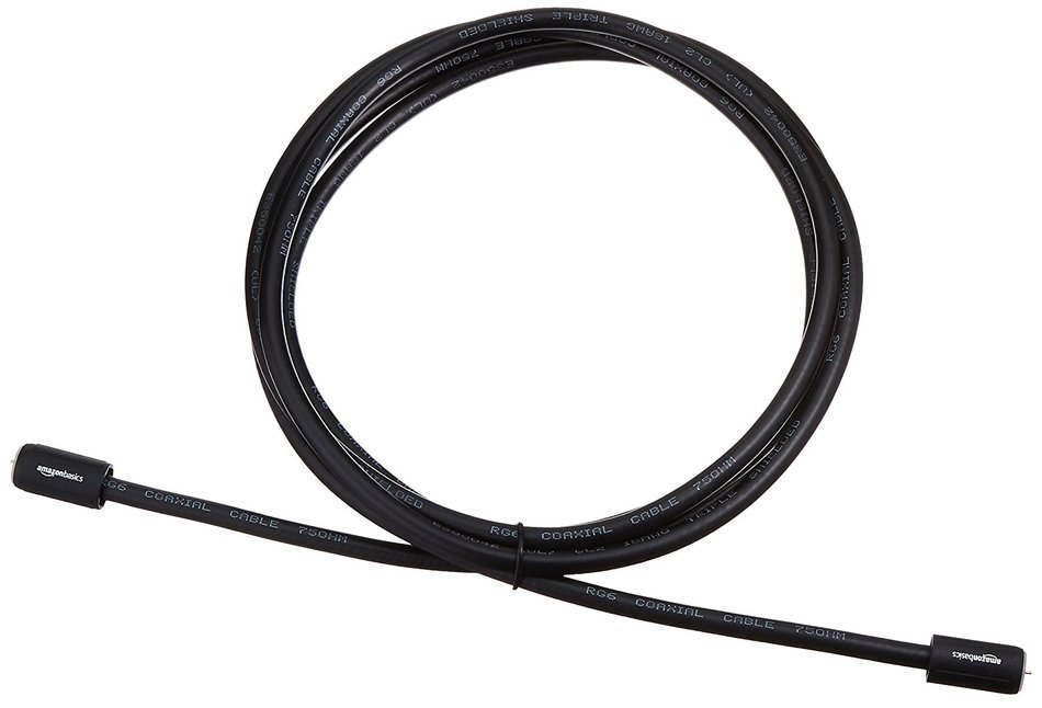 AmazonBasics CL2-Rated Coaxial Cable - 15 Feet N8