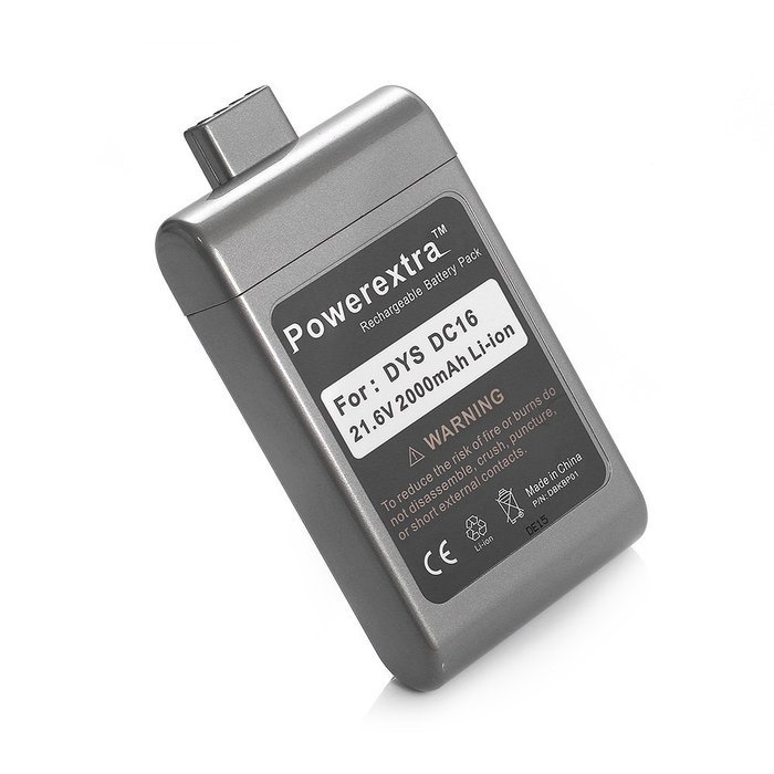 Powerextra Dyson DC16 Replacement Battery 21.6V 2000mAh for Dyson Handheld Vacuum Cleaner DC16 Root 6 DC16 Animal... N2