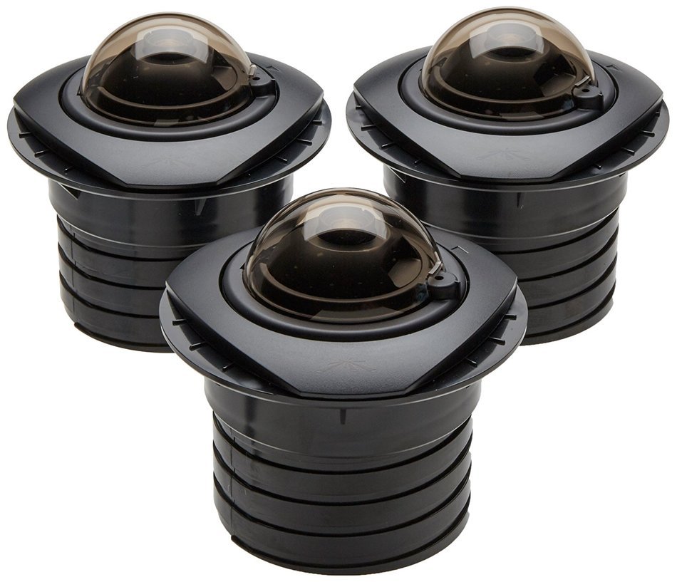 Ubiquiti Networks AIRCAM-DOME-3 Aircam-Dome Video Solution Video Camera, 3-Pack