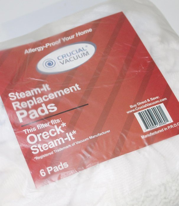 Oreck Steam It Kit; Includes 6 Washable, Reusable Mop Pads; Fits the Oreck Steam Mop; Designed & Engineered by... N4