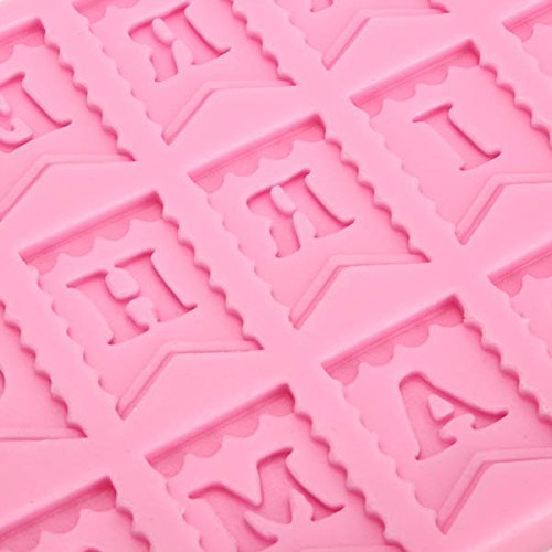 "dipshop Merry Christmas Flag Silicone Mold Fondant Cake Cookie Mould" shopping N4