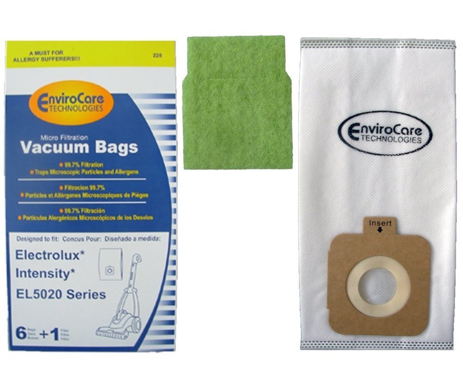 24 Electrolux Intensity EL5020 Series Mico Filtration EL206 A Bags & 4 Filter, Upright, Eureka Maxima Canister... N2