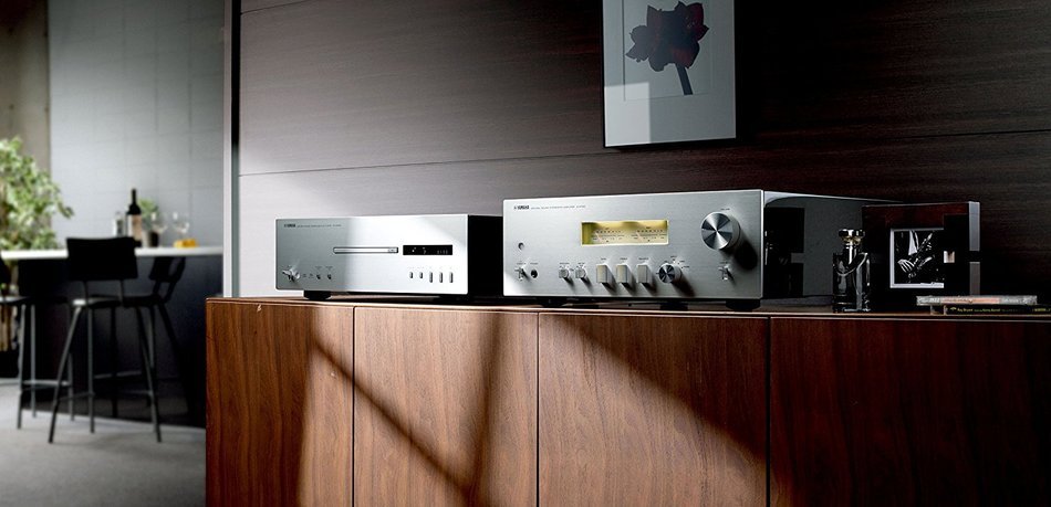 Yamaha A-S1100BL Power Amplifier (Black) N2
