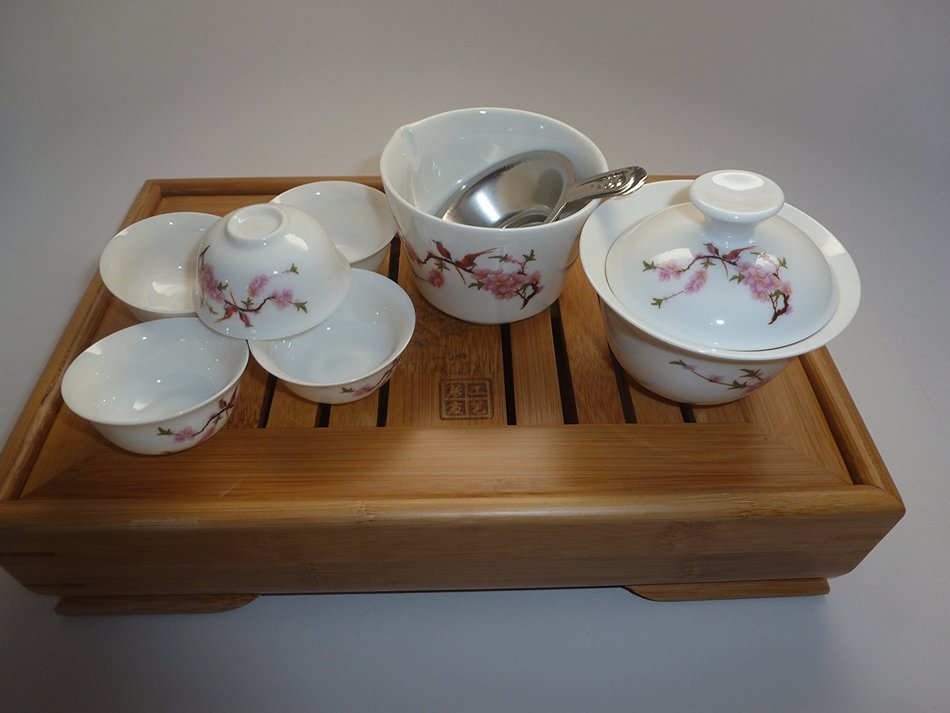 Tea Tray (Small Bamboo Box) JY028 by Music City Tea