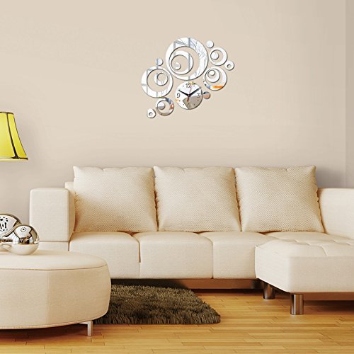 EverTrust(TM) New Wall Clock Horloge Modern Design Reloj De Pared Large Decorative Digital Watch Living Room 3d... N2