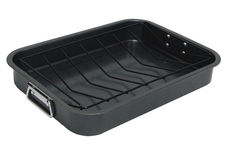 Gourmet Chef 16.6 x 12.2 x 5 Inch Roast/Bake Pan