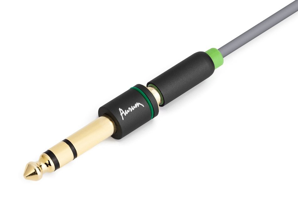 Aurum Cables Male to Male 3.5mm Universal 24K Gold Plated Auxiliary Audio Stereo Cable with 4 6.35mm Male to 3.5mm... N11