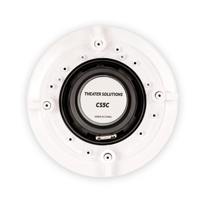Theater Solutions CS5C In Ceiling Speakers Surround Sound Home Theater 3 Pair Pack 3CS5C