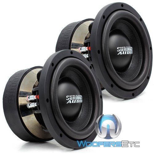 Pair of Z-10 V.3 D1 - Sundown Audio 10" 1500 Watt RMS Dual 1-Ohm Z3 Series Subwoofer Z10V3D1