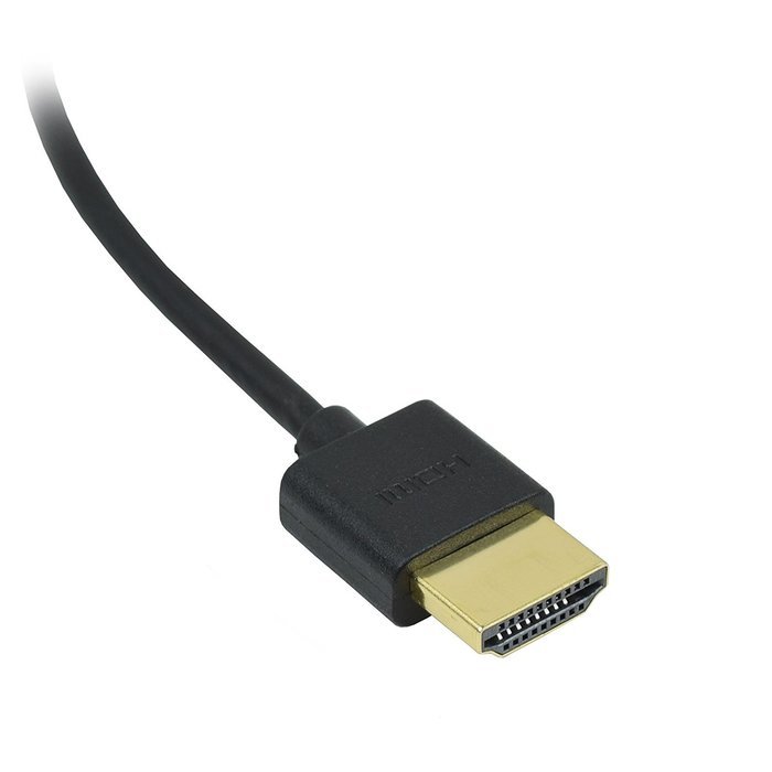 BuyCheapCables&reg; 3ft Super Thin / Ultra Slim 36AWG HDMI Male-Male High Speed v1.4 Cable w/ Ethernet (3 Feet | 0.91m) N4