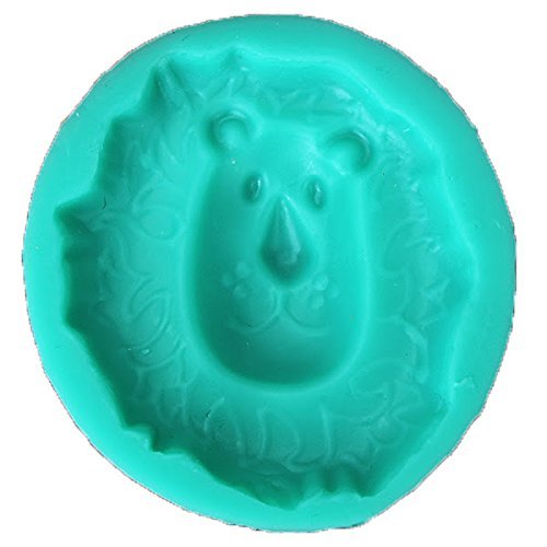 "3D Cute Lion Head Silicone Mold Cake Decorating Silicone Mould" shopping N7