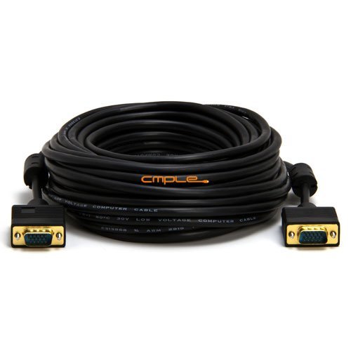 Cmple - SVGA Monitor Cable - Gold-Plated - 25 Ft. N7