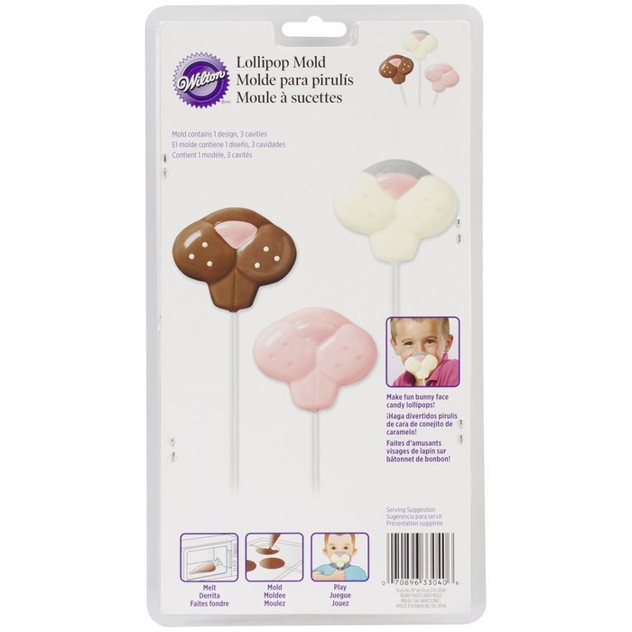 Wilton Lollipop Mold, Bunny Nose