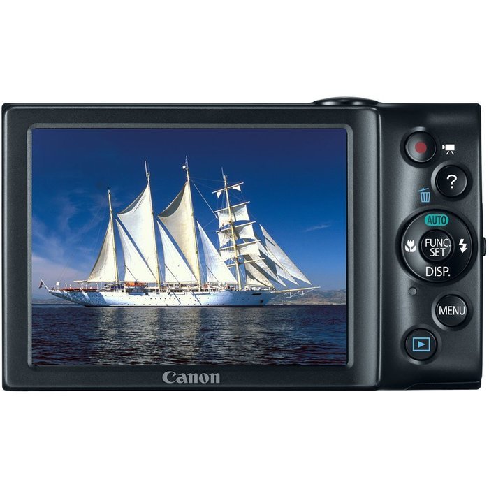 Canon PowerShot A3400 IS 16.0 MP Digital Camera with 5x Optical Image Stabilized Zoom 28mm Wide-Angle Lens with...