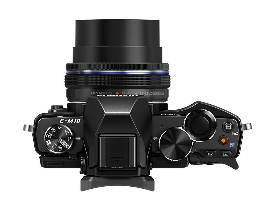 Olympus OM-D E-M10 (Black) with M.Zuiko ED 14-42mm F3.5-5.6 EZ Lens - International Version (No Warranty) N8