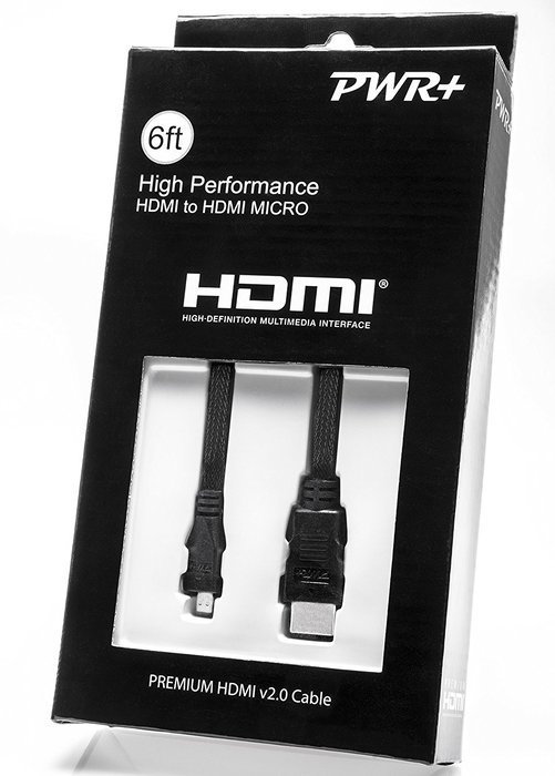 Pwr+&reg; Extra Long 12 Feet Micro-HDMI-Cable for Lenovo Yoga 2 Pro 3 Yoga 700 710, Lenovo N20P Chromebook, Ideatab... N8