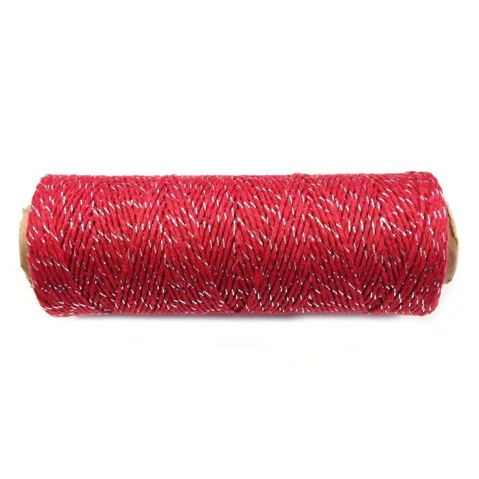 Wrapables Cotton Baker's Twine 4ply 110 Yard, Metallic Gold