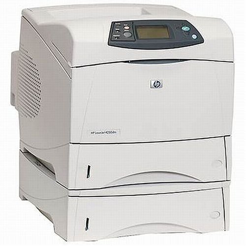 HP LaserJet 4250dtn - Printer - B/W - duplex - laser - Legal, A4 - 1200 dpi x 1200 dpi - up to 43 ppm - capacity...