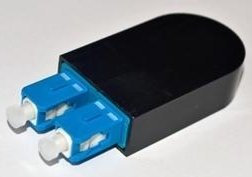 SC Fiber Optic Singlemode 9/125 Loopback Adapter