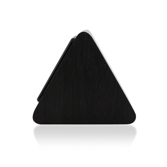 GEARONIC TM Modern Triangle Wood LED Wooden Alarm Digital Desk Clock Thermometer Classical Timer Calendar Updated... N14