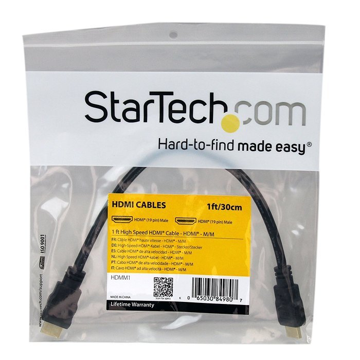 StarTech.com 8 ft High Speed HDMI Cable &ndash; Ultra HD 4k x 2k HDMI Cable &ndash; HDMI to HDMI M/M - 8ft HDMI 1.4 Cable... N28